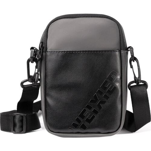 2021 new fashion mens shoulder messenger bag outdoor leisure multifunctional small bag with belt mobile phone pocket Mens bag