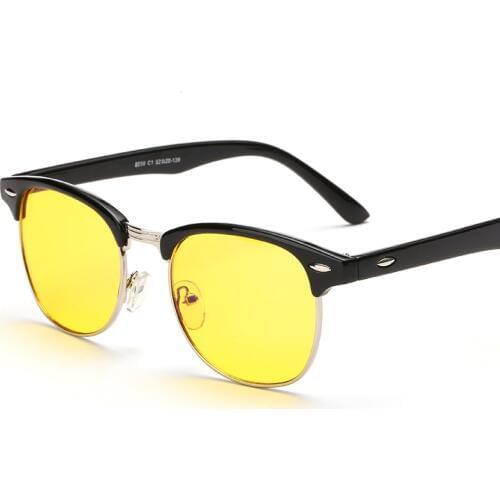 Anti Blue Rays Yellow Lens Goggles Reading Glasses Radiation-resistant Protection Eyewear Frame Computer Glasses Women Men
