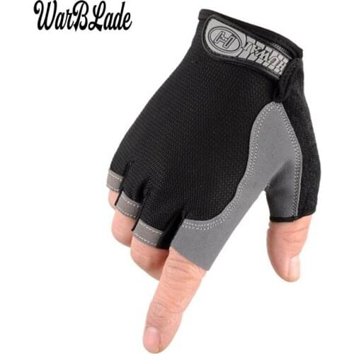 WarBLade Sports Gym Gloves Men Fitness Training Exercise Anti Slip Weight Lifting Gloves Half Finger Body Workout Women Glove