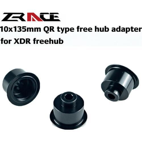 ZRACE MTB Bike 10 x 135mm QR Type Free Hub Adapter, CNC AL 7075 Process Hub , for SRAM / DT XDR Bicycle Freehub