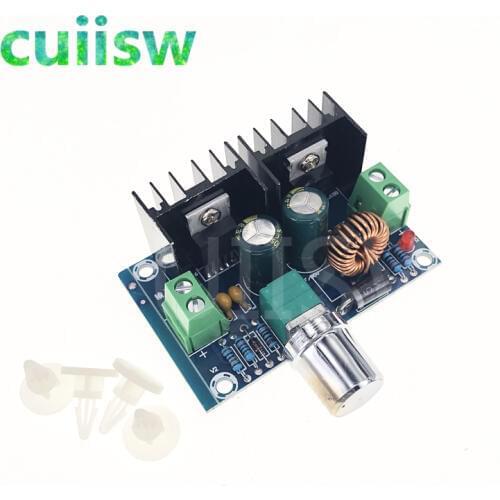 XH-M401 DC-DC Step Down Buck Converter Power Supply Module XL4016E1 PWM Adjustable 4 -40V to 1.25 -36V Voltage Regulator 8A 200W