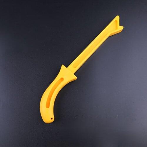 28EB Yellow Woodworking Pusher Safety Push Stick for Carpentry Table Working Blade Router Tools Kit