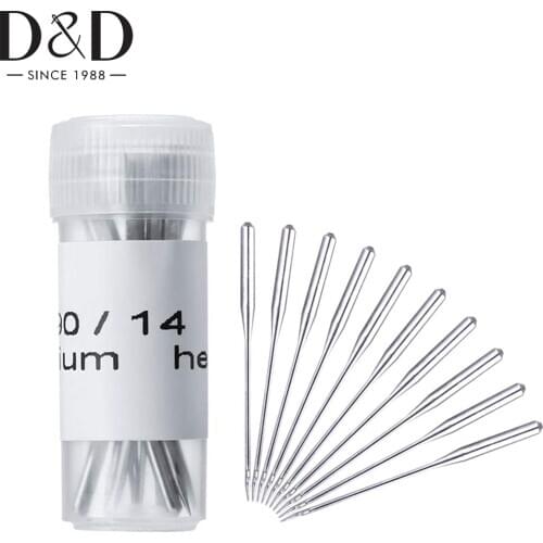 10Pcs Home Sewing Machine Needles Assorted Kit For Most Home Sewing Machines DIY Sewing Machine Accessories 14/90 16/100 18/110