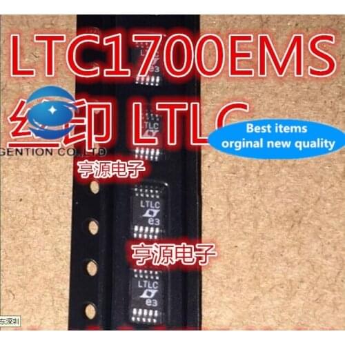 10PCS LTC1700 LTC1700EMS silk-screen LTLC MSOP in stock 100% new and original