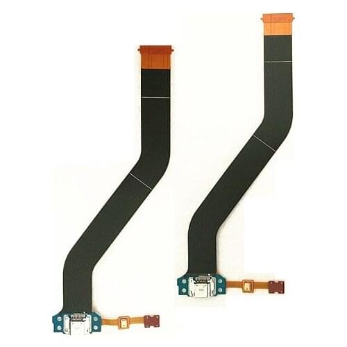 10pcs Charging Port Flex Cable for SamSung Tab4 10.1 SM-T530 T531 T533 Charger USB Port Dock Connector Repair Parts