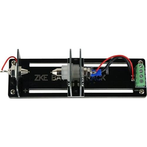 18650, 26650, 21700, AAA Battery Holder, Four-wire Test Stand, Battery Clamp 10A