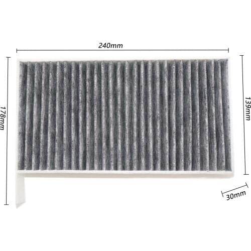 2PCS /SET Car Cabin Filter for TESLA MODEL 3 electric 1107681-00-A