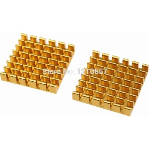 5 Pieces LOT Aluminum Heatsink For VGA RAM Memory 25mm*25mm*5mm Chip Radiator