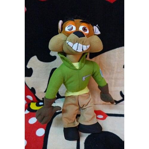 Anime Cartoon Squirrel Pilot Plush Toy Stuffed Dolls 35cm Kawaii Kid Gift