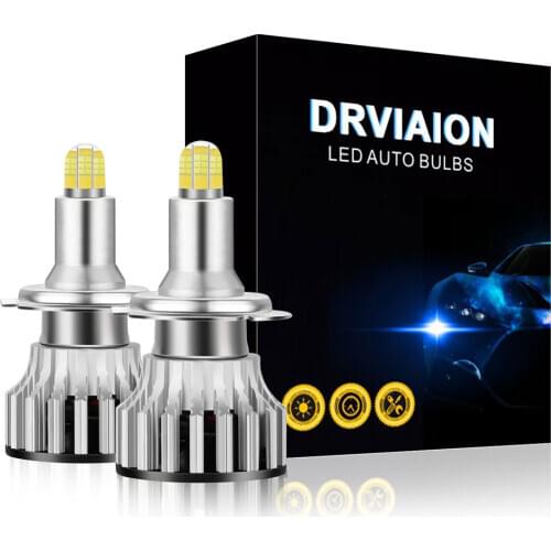 Auto Car LED H7 18000LM 8 Sides 110W 3D Led Headlights Bulbs High Power 360 degree Lamp High Or Low Beam Super Bright CSP Chips