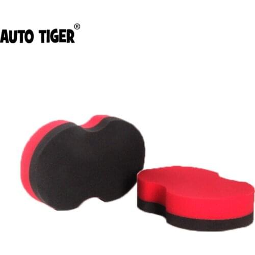 AUTO TIGER 8-Shaped Car Wash Sponge Block EVA Car Cleaning Sponge Block Double-Sided Car Wash Cloth Auto Parts Cleaning