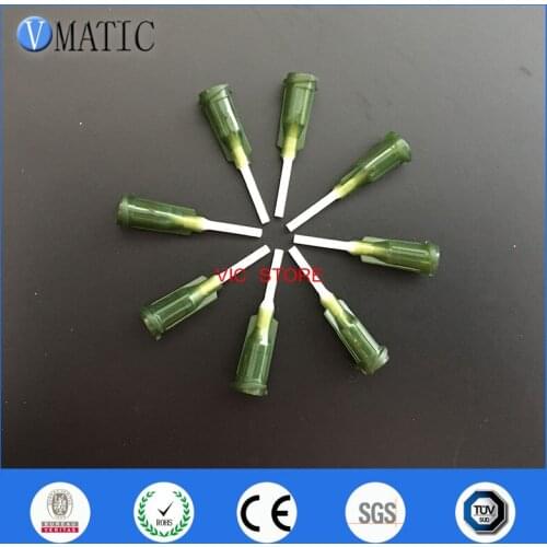 Free Shipping 100Pcs Flexible Needle Tips 14G 1/2 Inch Luer Lock Blunt Dispenser Needles