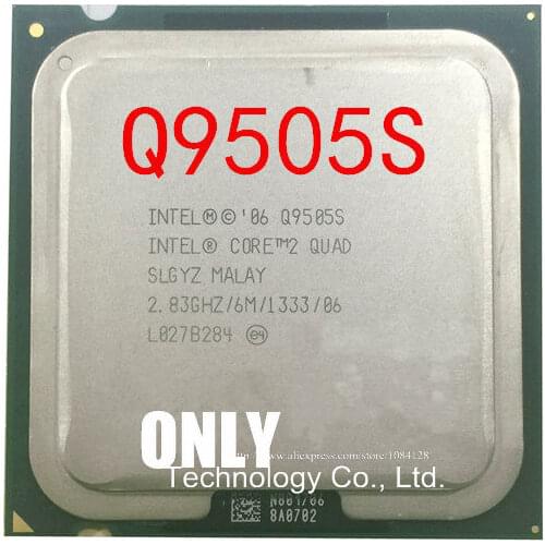 Free shipping Original Processor Q9505S CPU Core 2 Quad Q9505S 2.83G LGA 775 Desktop CPU
