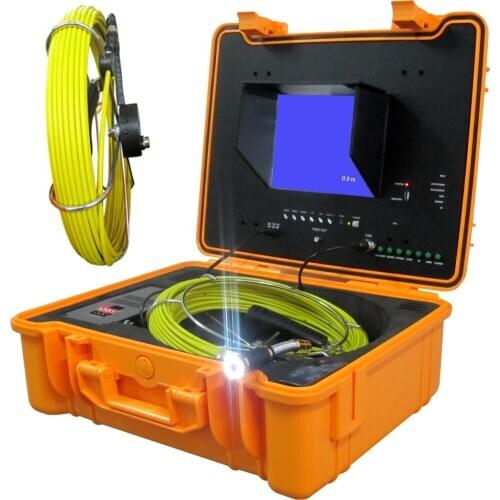 Eyoyo Pipeline Inspection Camera 20M Drain Sewer Industrial Endoscope Video Plumbing System 7 Inch LCD Monitor Snake Cam 512HZ