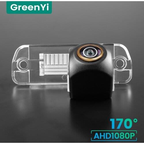 GreenYi 1080P HD 170° Car Rear View Camera For Mercedes Benz R-Class W251 2006-2013/X164 2006-2012/W164 2005-2011 Reverse AHD
