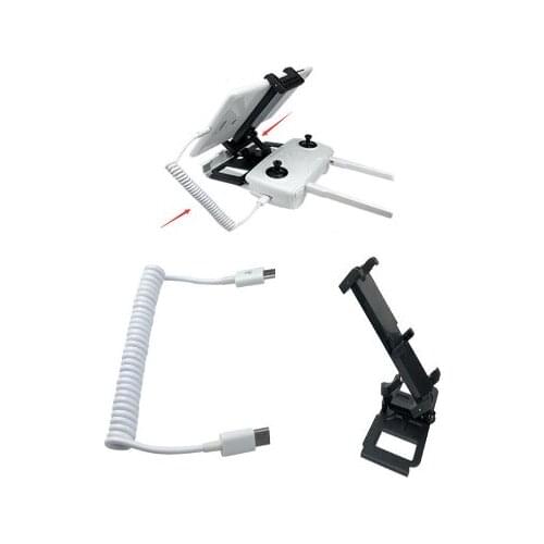 Hubson ZINO H117S RC Drone Parts Remote Controller Tablet Computer Support and Spring Connection Data Line