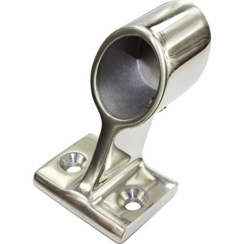 Boat Handrail Fitting Front Stanchion Marine Grade 316 Stainless Steel Corrosion resistant and durable Mirror polish