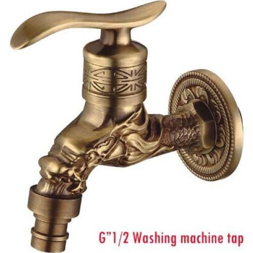 Brass Antique bronze bibcock, outside tap, washing machine faucet, toilet bibcocks, copper bibcock,tap,Garden faucet