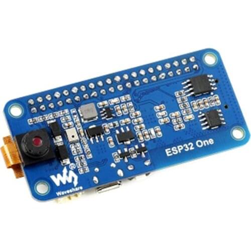 Waveshare ESP32 Development Board with Camera Support WIFI/Bluetooth/Image Recognition/Voice Processing for Raspberry Pi