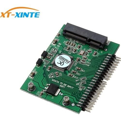 Mini PCI-e MSata 1.8 SSD to 2.5 IDE inch HDD Hard Drive 3.3V 44pin Card PCI E Express Sata Converter Adapter For Laptop PC