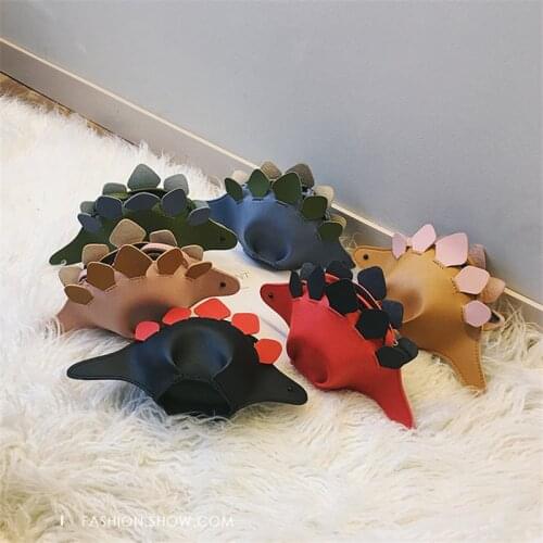 Mini Crossbody Bags Purse Cute 3D Cartoon Dinosaur Shape Shoulder Bag Daily Satchel Handbags for Toddler Girls and Boys