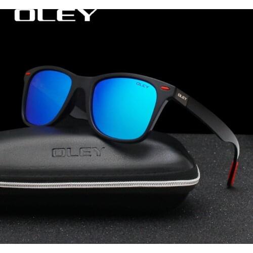 OLEY Brand Polarized Sunglasses Men Fashion Classic Square Women Sun Glasses UV400 Goggle Support LOGO customization Y3084