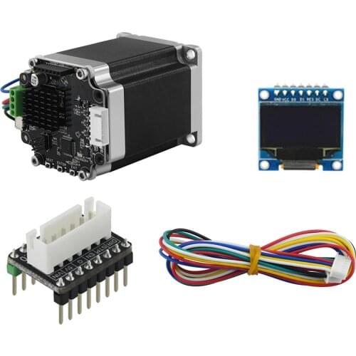 STM32 57 Closed-Loop Stepper Motor Set 3D Printer Parts MKS SERVO57B Servo Motor with OLED Direct Use