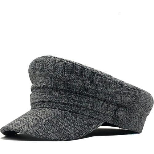 New Retro Newsboy Caps Pure Color Octagon Hat Cotton Tongue Beret Men Women Newsboy Painter Cap Sun Visor Hats