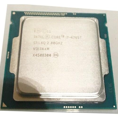 Original Intel Core I7-4765T CPU 2.00GHz 8M 35W 22nm LGA1150 Quad-core Desktop I7 4765T processor Free shipping