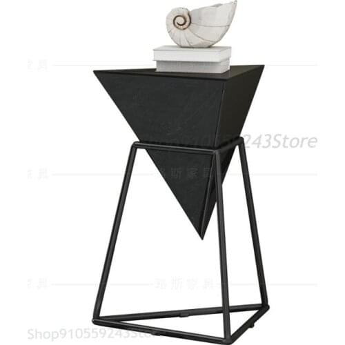 Nordic Light Luxury Corner Table Side Table Balcony Small Coffee Table Living Room Simple Sofa Side Table Creative Bedroom Bedsi