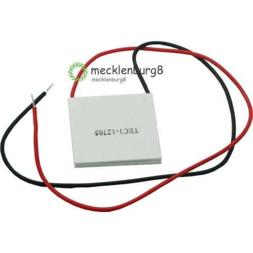 TEC1-12705 TEC1 12705 Thermoelectric Cooler Peltier 12705 12V 5A Cells, TEC12705 Peltier Elemente Module Heatsink Cooling Plate