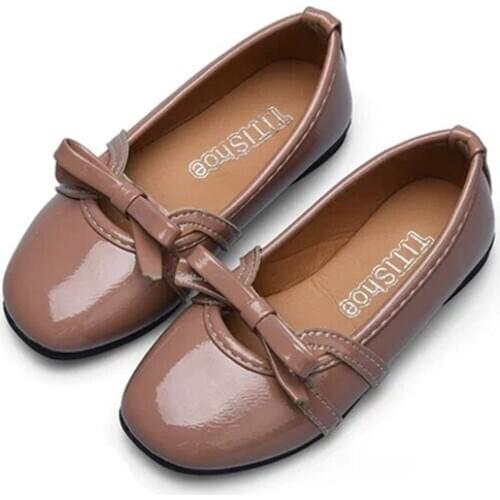 Spring Soft bottom Little Girls Single shoes Girls Princess Shoes Kids Casual Leater Shoes chaussure fille 1 2 3 4 5 6 7 8 9-15T