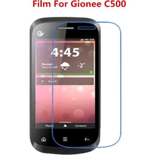 1/2/5/10 Pcs Ultra Thin Clear HD LCD Screen Protector Film With Cleaning Cloth Film For Gionee C500