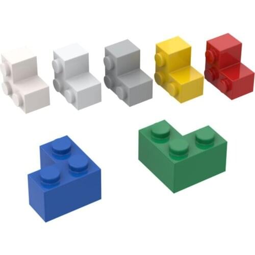 BuildMOC Compatible Assembles Particles 2357 2x2 corner For Building Blocks Parts DIY Educational Creative gift Toys