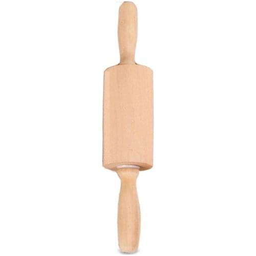Wooden Rolling Pin for Pastry Pizza Roller Maker Pan Cake for Cookie Dough Cake
