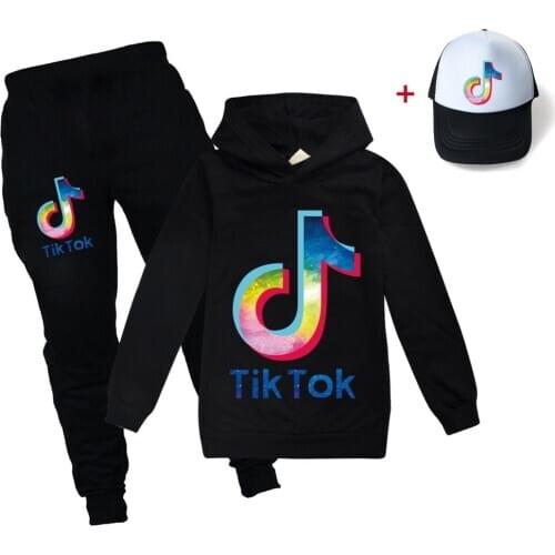 3Pcs Toddler Baby Boy Clothes Set Letter Printing Hoodies+Pants+Hat Teenager Clothing Set Spring Kids Toddler Outfits 2-16years