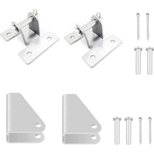 A pair of linear actuator bracket motor portable mounting brackets for linear actuator support