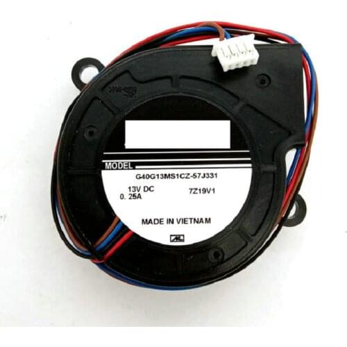 New Original Nidec G40G13MS1CZ-57J331 DC13V 0.25A for EB-1750 1751 1750G 1760W 1761W 1770W 1771W 1775W Projector cooling fan