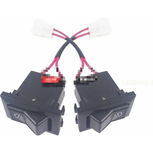 For Komatsu PC Daewoo SK ZX KAT SUMITOMO Excavator head light switch General headlight control switch Excavator Accessories