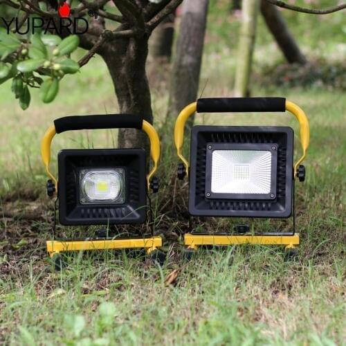 Camping Floodlights 50W Portable Spotlight COB Work Light Rechargeable Outdoor Light For Hunting Camping Led Latern Flashlight