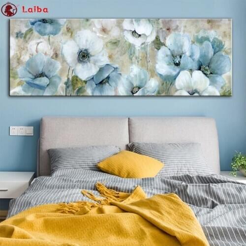 Full square round diamond painting Abstract art, flower diamond embroidery 5D rhinestone mosaic diamond inlaid pattern