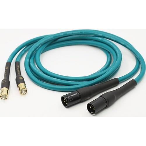 Pair HiFi Audio RCA to XLR Balanced male plug Audio Cable Cross Audio Amplifier CD DVD player RCA interconnect cable