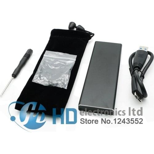 USB3.0 to 7+17 pin SSD Hard disk Enclosure Adapter for 2012 MacBook Air A1465 A1466 MD223 MD224 MD232 64G 128G 256G 512G SSD