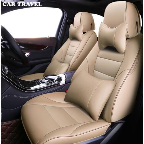 CAR TRAVEL Custom leather car seat cover Installation video car seats protector