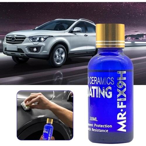 30/50ml 9H Car Liquid Ceramic Coat Super Hydrophobic Glass Coating Paint Care Anti-scratch Auto Detailing Glasscoat Car Polish