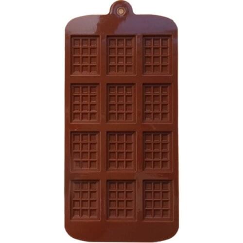 12 Cup Waffles Mould Pan Cake Baking Muffin Chocolate Silicone Mold Tray Biscuits Baking DIY Self-made Model Tools