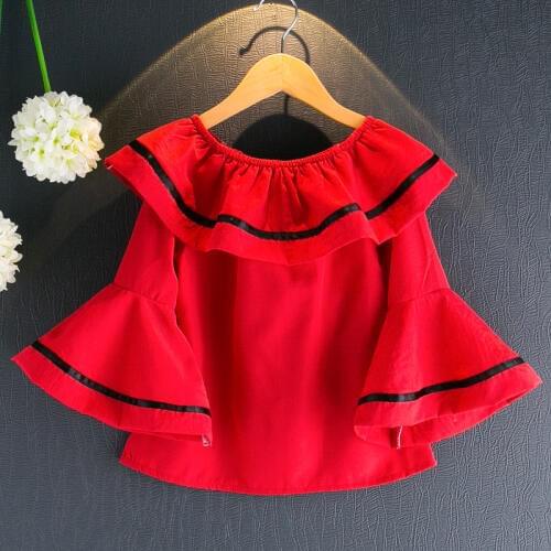 Annlinmy White Blouses For Girls