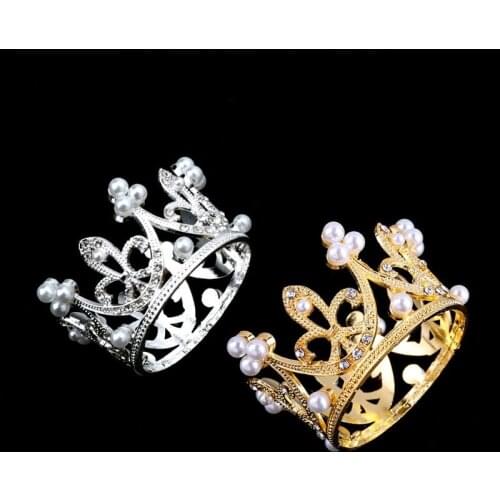 Baby Crown Photo Photography Props Headband Ring Decoration Newborn Girls Princess Memorial Birthday Party Tiara