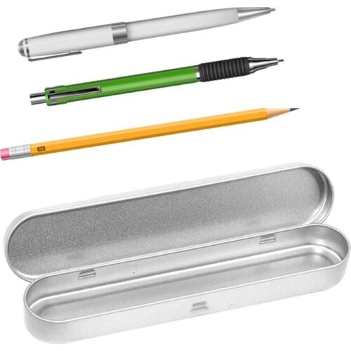 Creative Stylish Rectangle Pencil Case Premium Multifunctional Pencil Case Ideal for Pencil Makeup Brushes Syringes