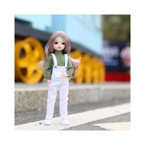 30cm BJD Doll Bjd Doll 30CM Gifts For Girl 18 Joints Doll With Clothes 1/6 DIY Doll Best Gifts For Girl Handmade Beauty BJD Toy